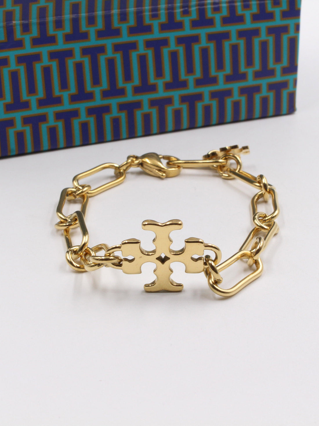 اسوارة توري بورش جنزير اسواره tory burch ذهبي