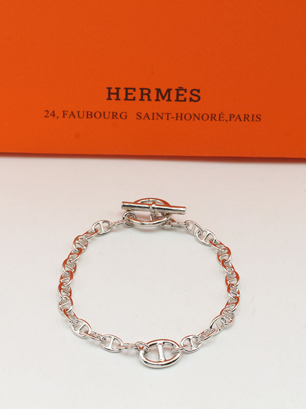 اسواره هيرمز ناعمة نيو لوك اسواره HERMES فضي