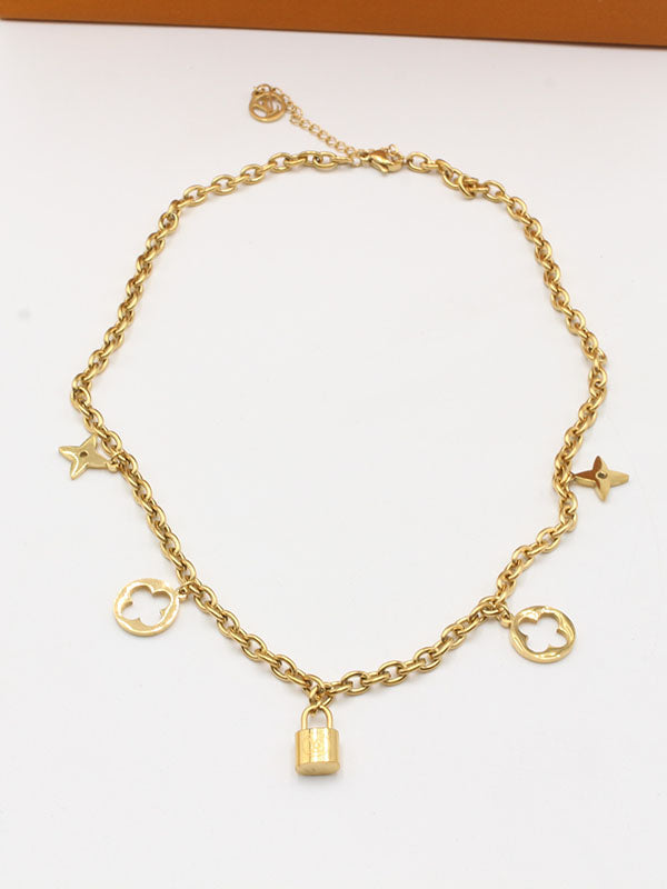 سلسال لويس فيتون قولد كي سلسال louis vuitton