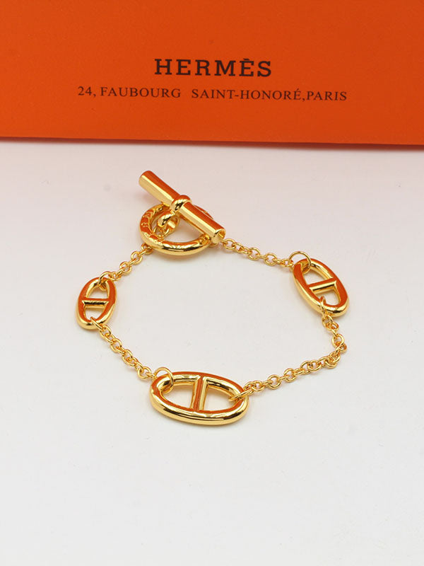 اسواره هيرمز نيو لوك اسواره HERMES ذهبي