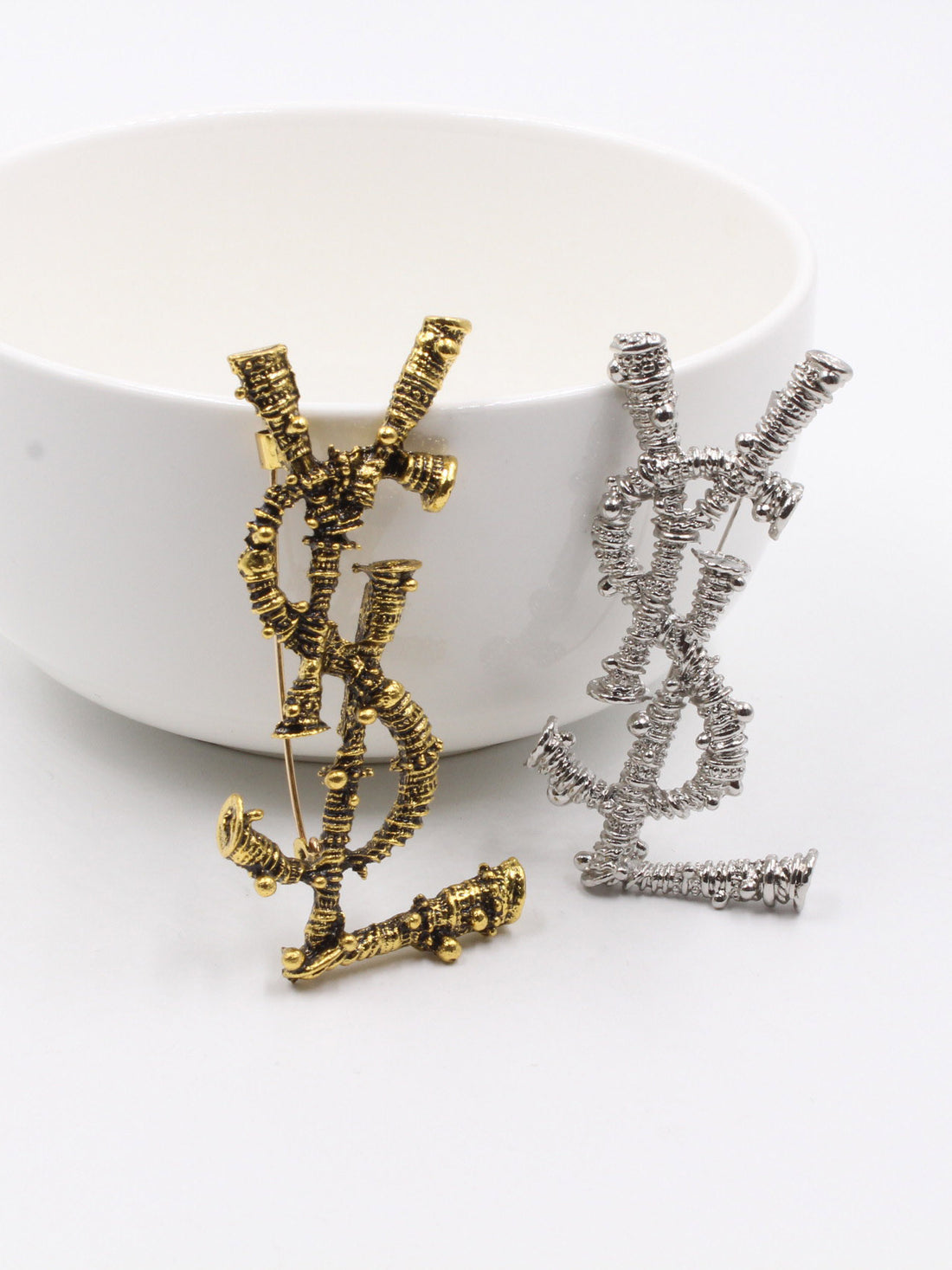 بروش ايف سان لوران انتيك بروش ysl