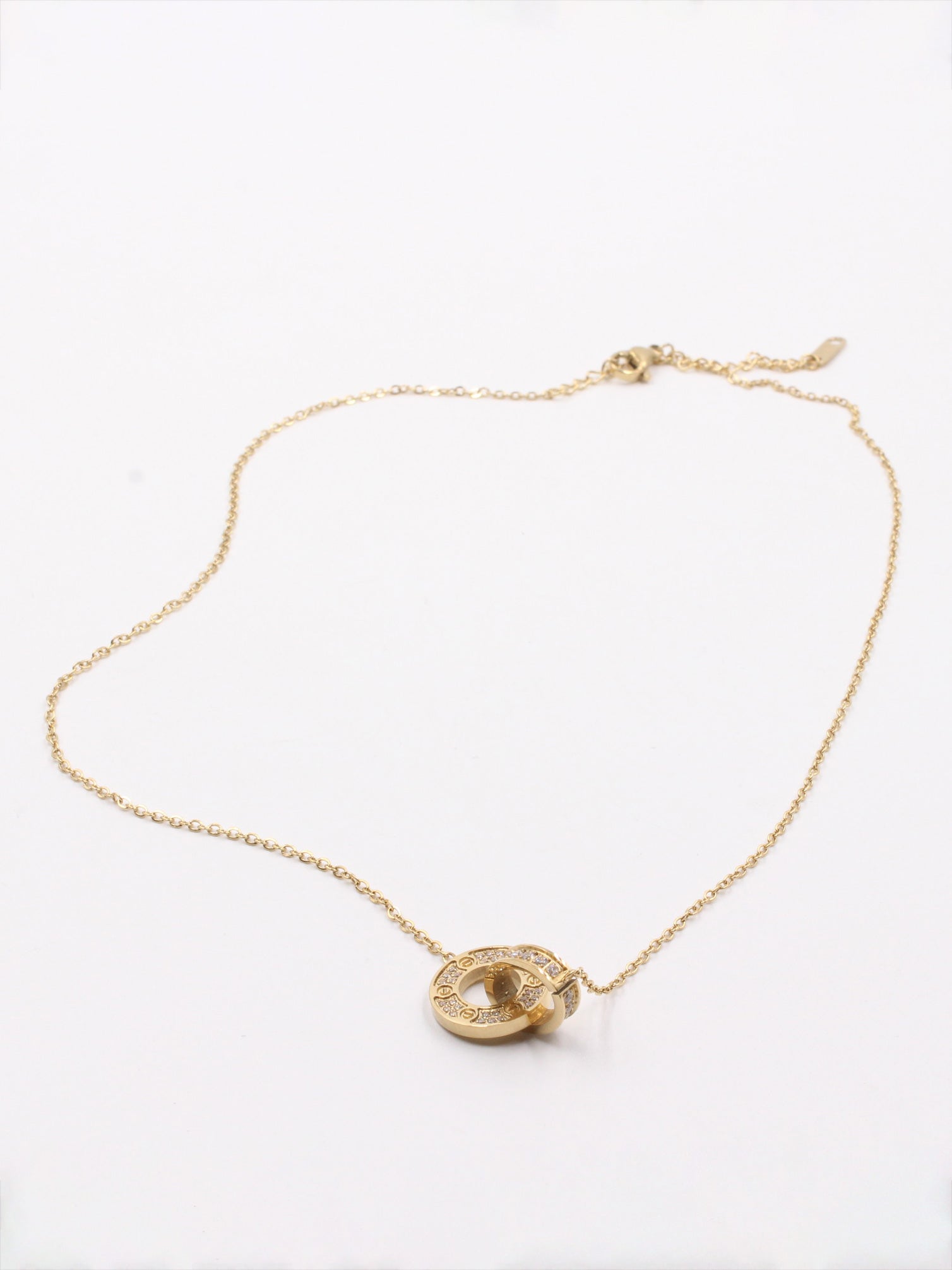 سلسال كارتير لوف ذهبي زركون سلسال CARTIER ذهبي