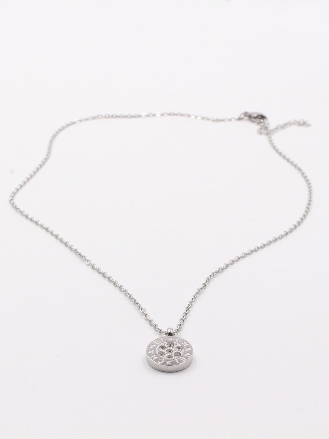 سلسال شانيل ذهبي زركون ناعم سلسال chanel فضي