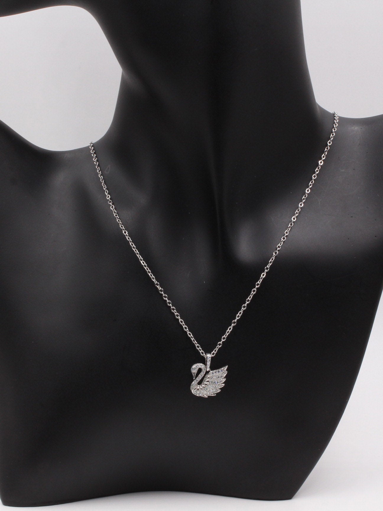 سلسال سواروفسكي زركون فضي سلسال Swarovski