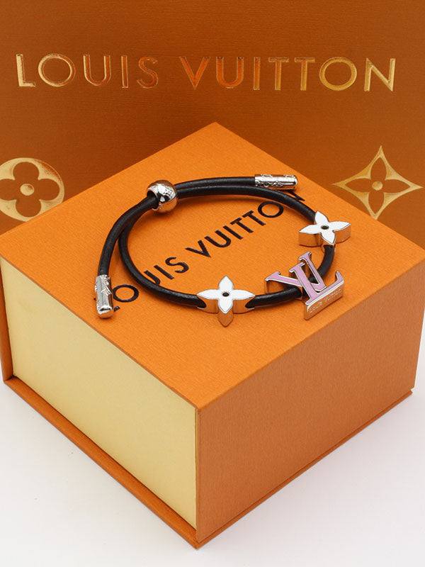 اسواره لويس فيتون ليذر بلاك لوقو اسواره louis vuitton