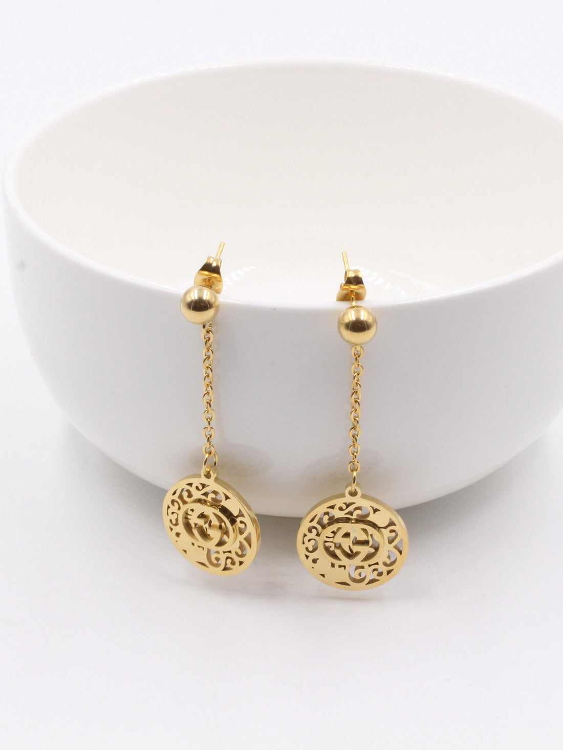 حلق قوتشي طويل حلق gucci