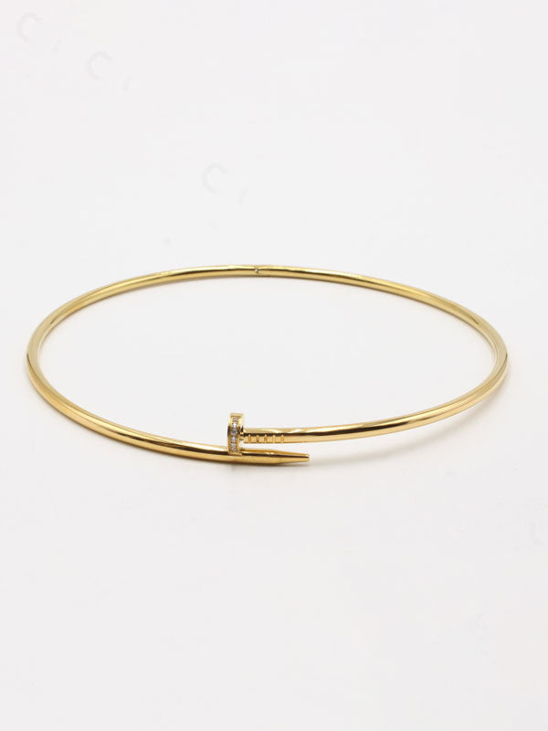 عقد كارتير طوق لوقو زركون سلسال CARTIER