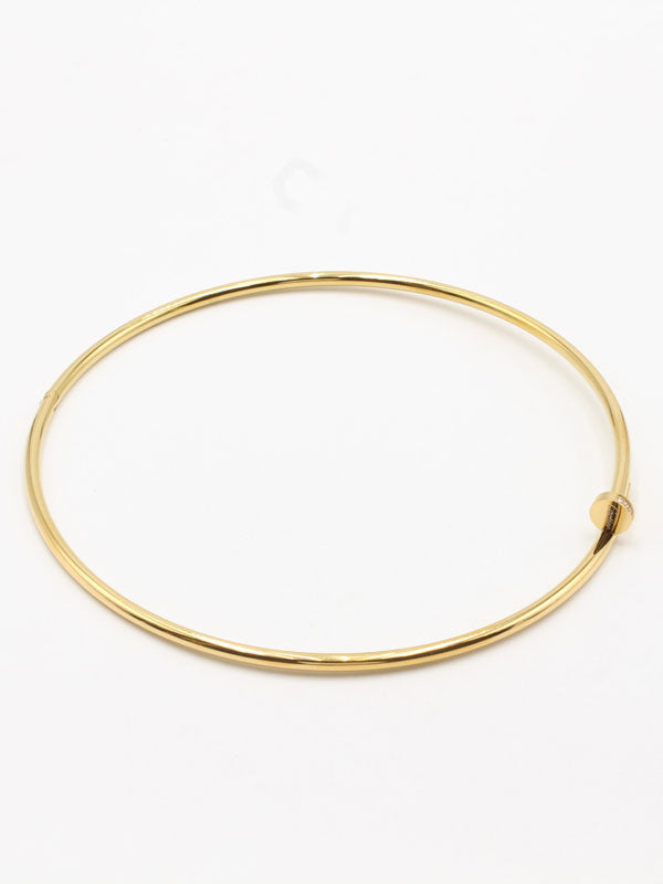 عقد كارتير طوق لوقو زركون سلسال CARTIER