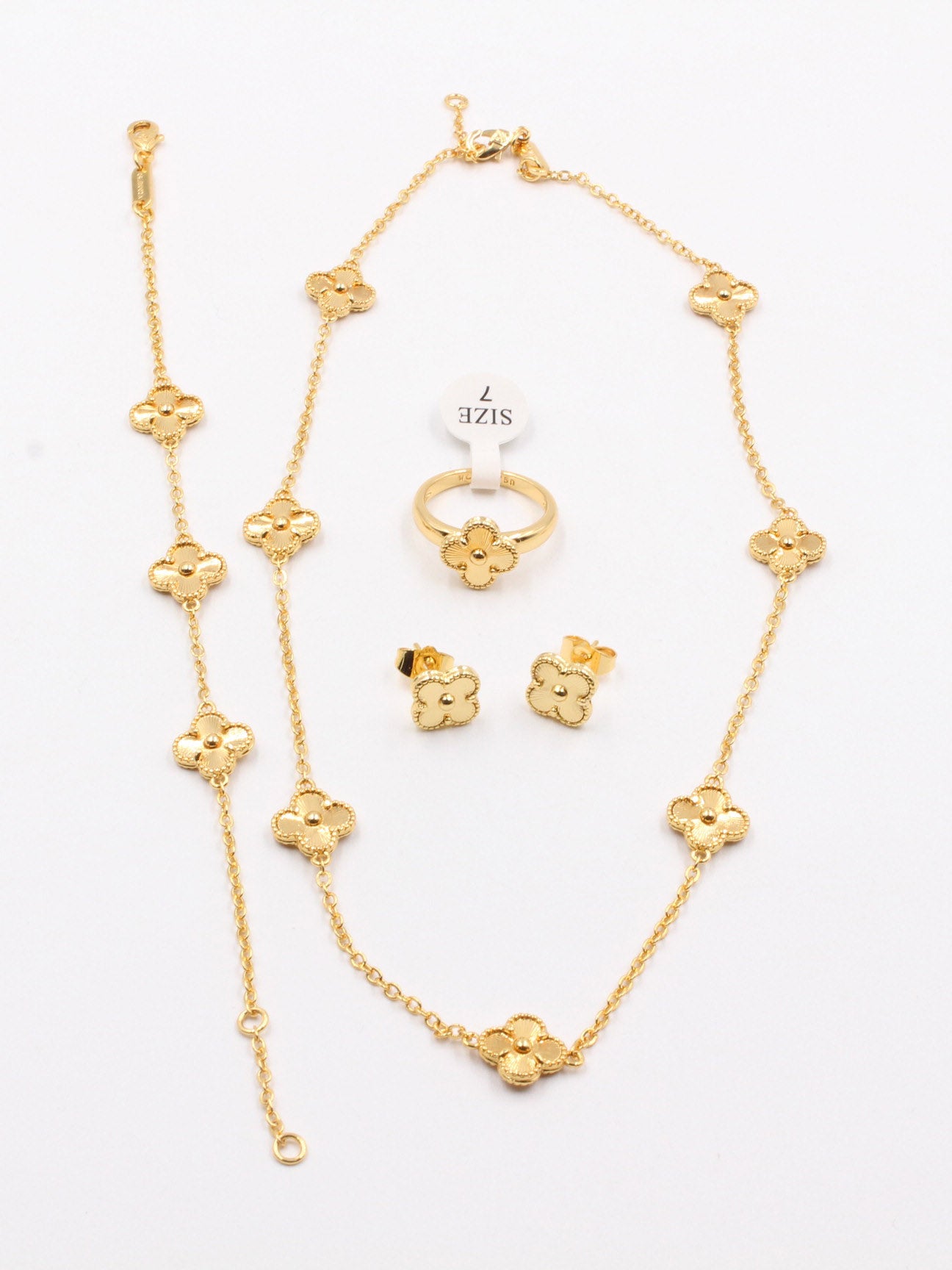 طقم فان كليف ورود صغيره اطقم van cleef