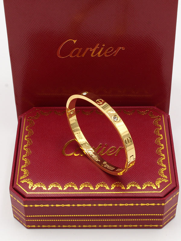 اساور كارتير الجديده زركون لوقو اسواره CARTIER ذهبي 14