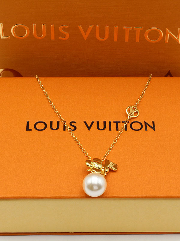 سلسال لويس فيتون فلاق قيرل لوقو سلسال louis vuitton