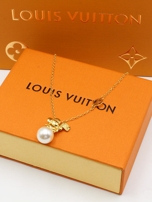 سلسال لويس فيتون فلاق قيرل لوقو سلسال louis vuitton