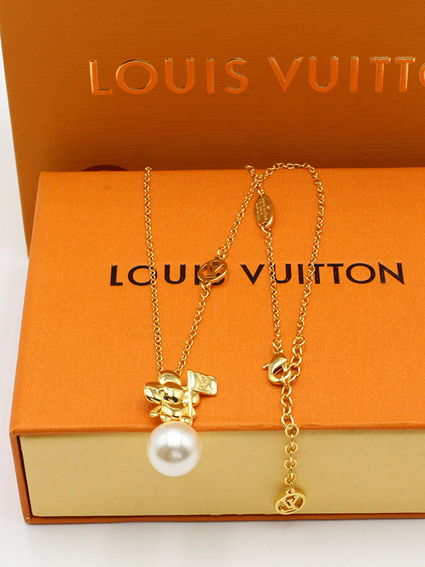 سلسال لويس فيتون فلاق قيرل لوقو سلسال louis vuitton