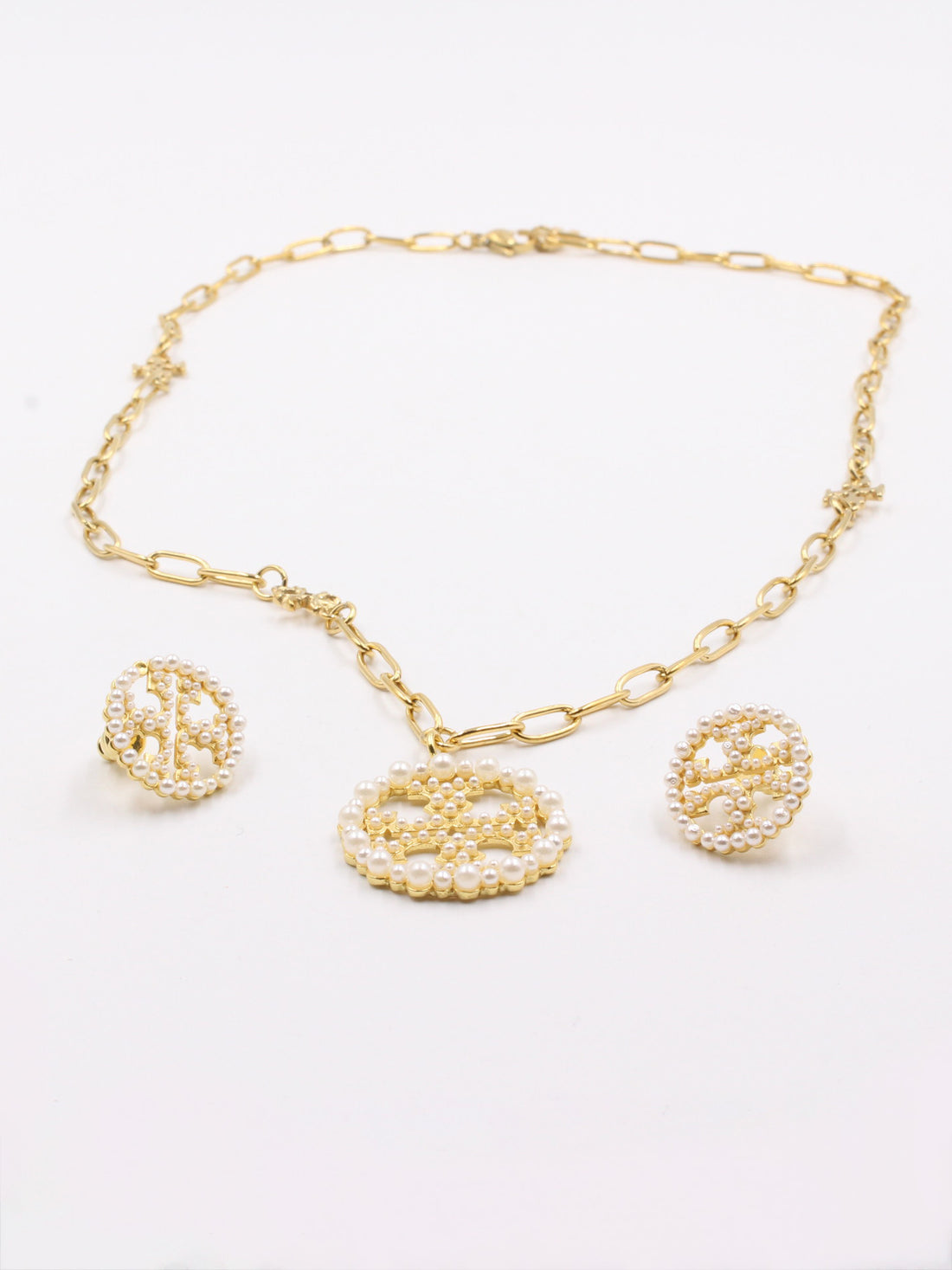 طقم توري بورش لولو ذهبي اطقم tory burch