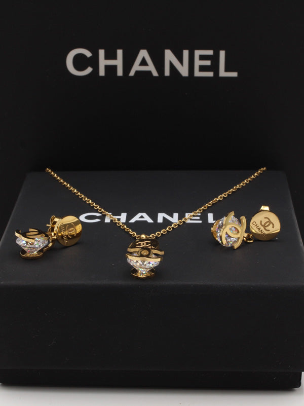 طقم شانيل سوليتير ستون اطقم chanel