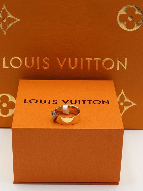 خواتم لويس فيتون دبلة عريضه V خواتم louis vuitton