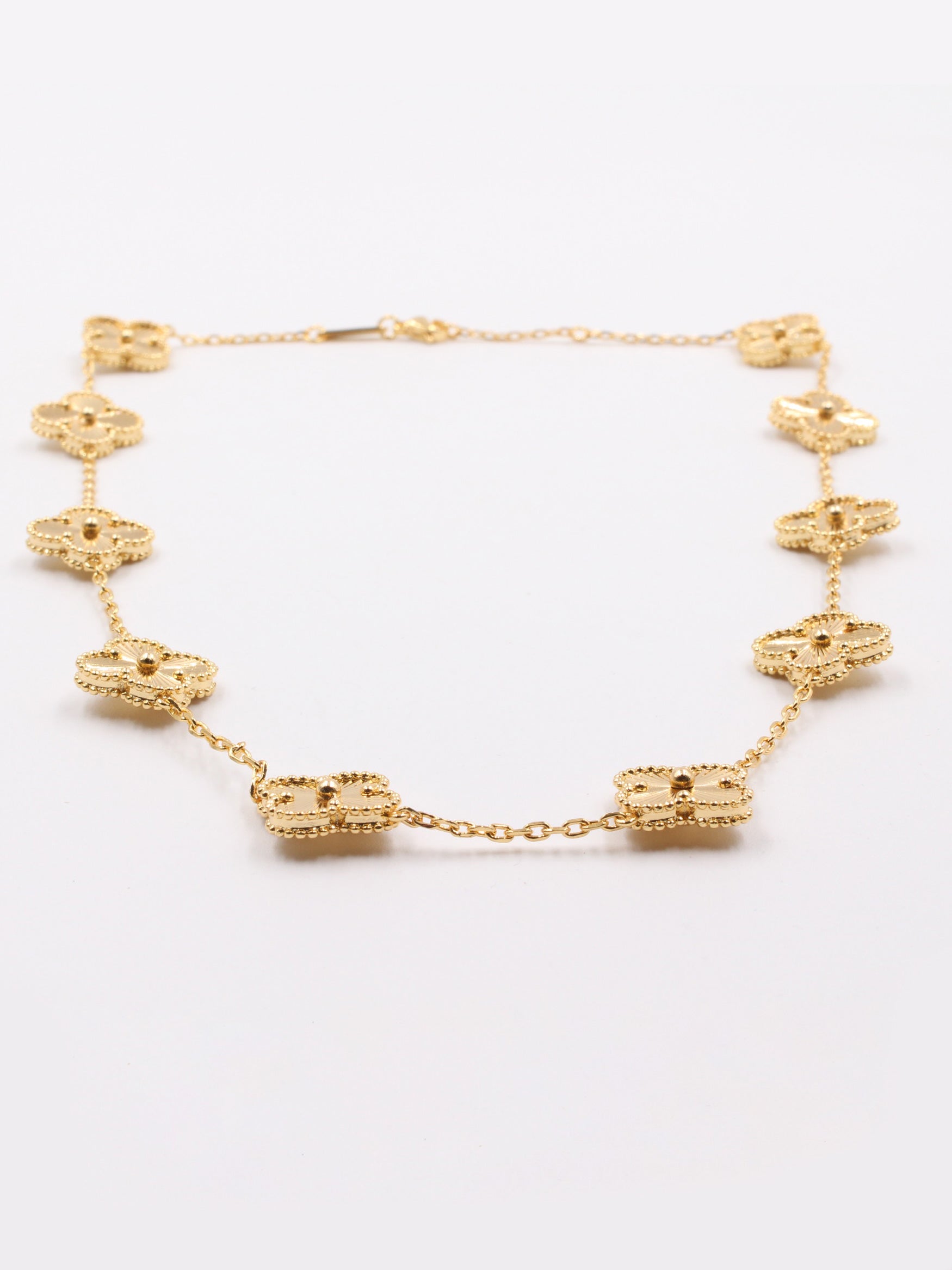 سلسال فان كليف 10 وردات لوقو سلسال van cleef