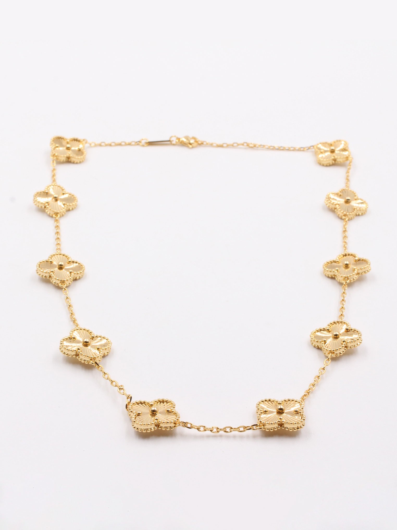 سلسال فان كليف 10 وردات لوقو سلسال van cleef