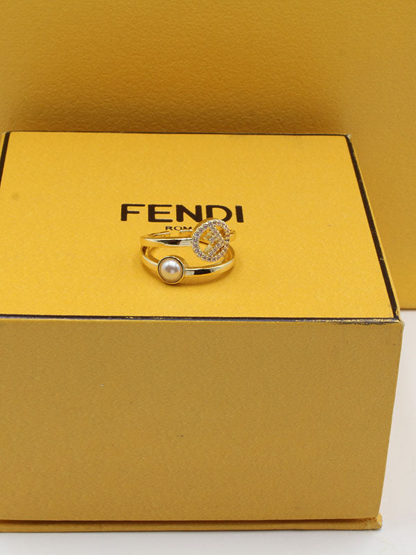 خواتم فندي لولو و زركون خواتم fendi