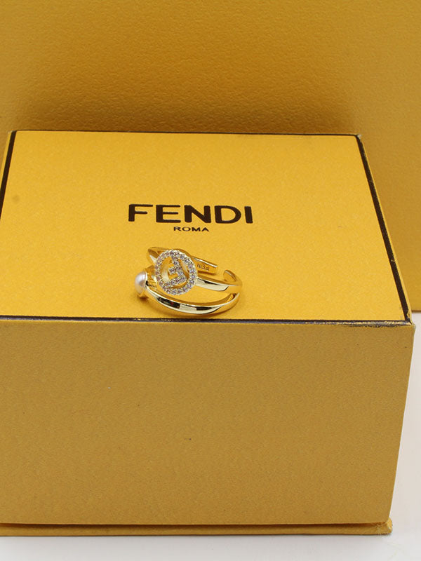 خواتم فندي لولو و زركون خواتم fendi