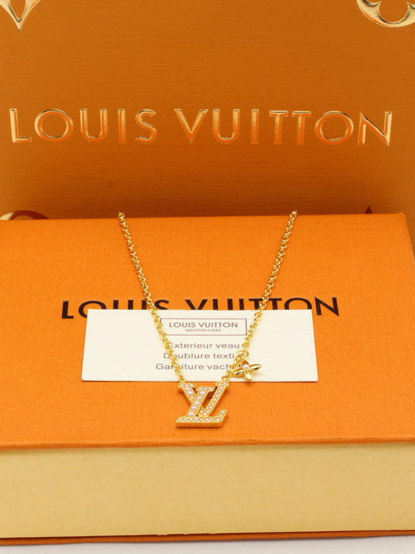 سلسال لويس فيتون بيرل لوقو سلسال louis vuitton