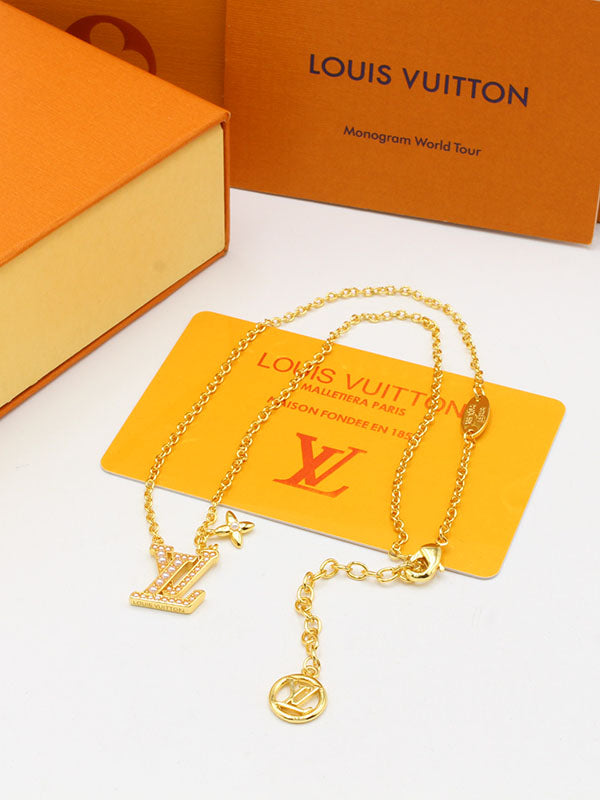 سلسال لويس فيتون بيرل لوقو سلسال louis vuitton