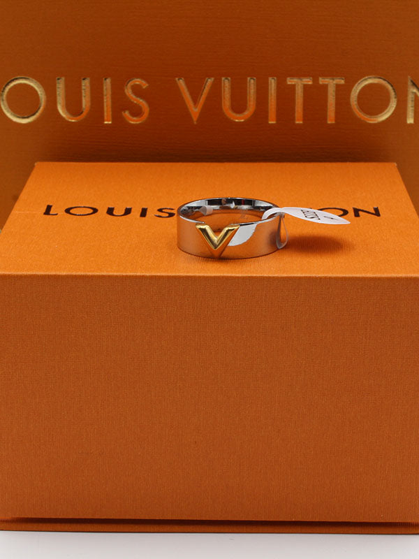 خواتم لويس فيتون دبلة عريضه V خواتم louis vuitton