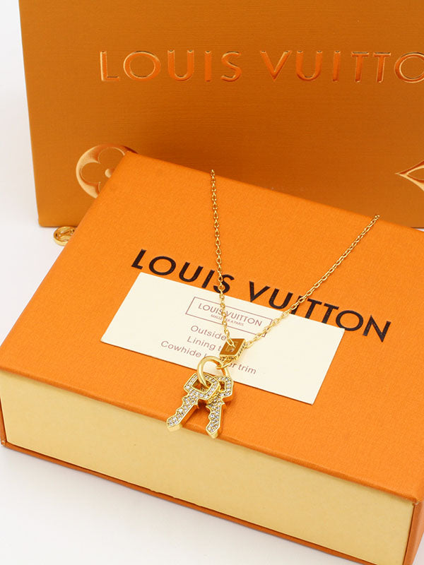 سلسال لويس فيتون دبل كي نيو لوقو سلسال louis vuitton
