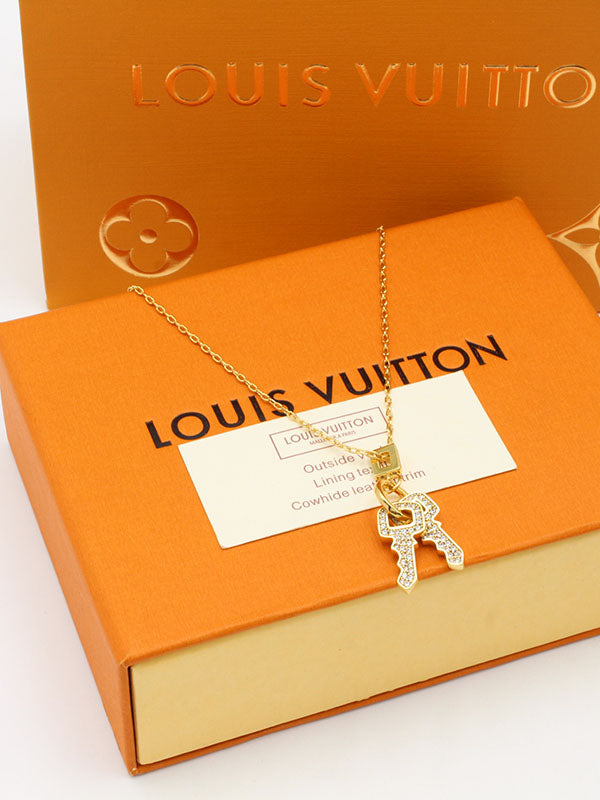 سلسال لويس فيتون دبل كي نيو لوقو سلسال louis vuitton