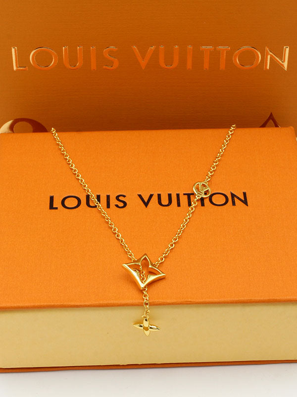 سلسال لويس فيتون لونق بندنت لوقو سلسال louis vuitton