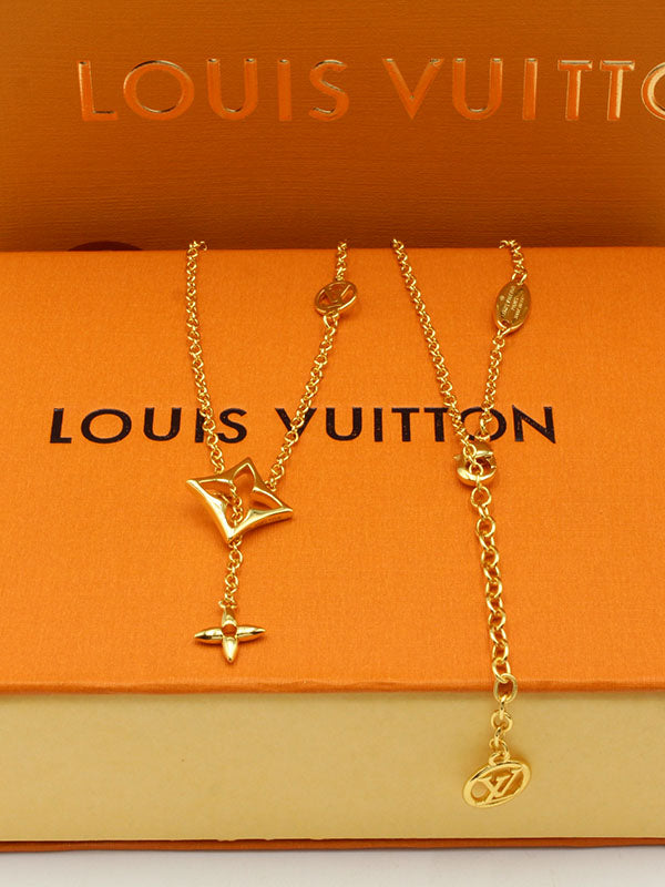 سلسال لويس فيتون لونق بندنت لوقو سلسال louis vuitton