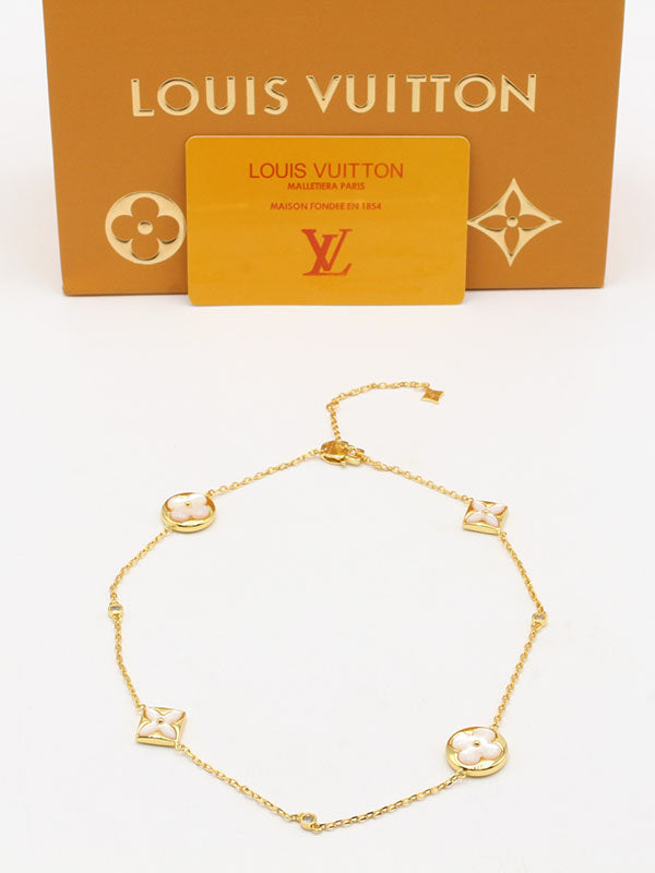 سلسال لويس فيتون تشوكر وايت لوقو سلسال louis vuitton