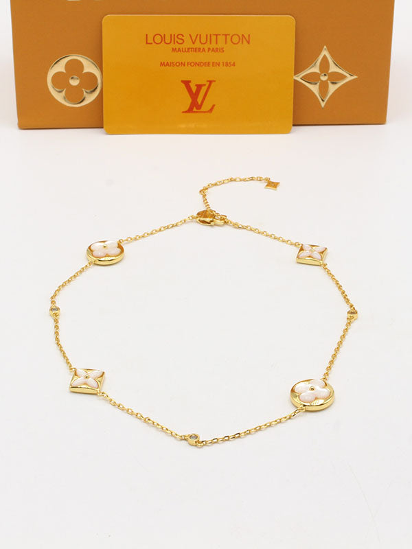 سلسال لويس فيتون تشوكر وايت لوقو سلسال louis vuitton