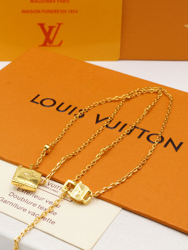 سلسال لويس فيتون سكوير وايت لوقو سلسال louis vuitton