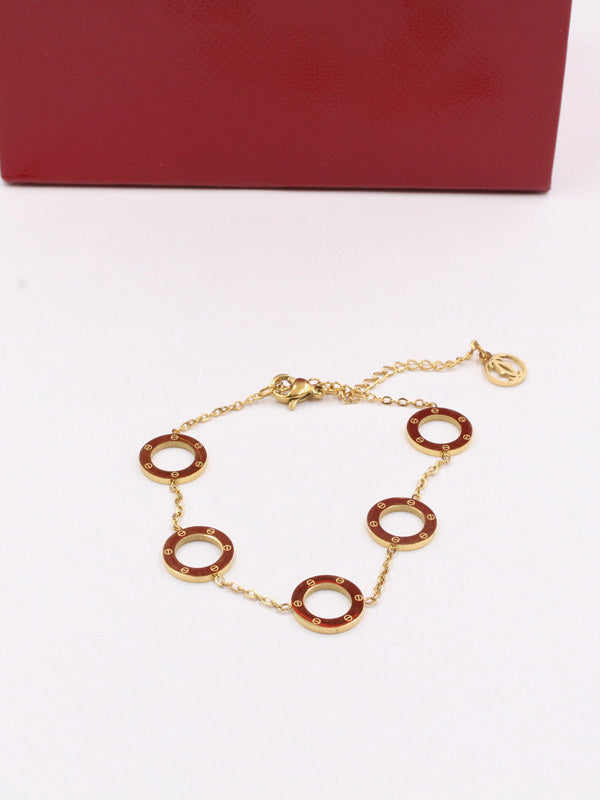 اسواره كارتير لوف سيركلز اسواره CARTIER ذهبي