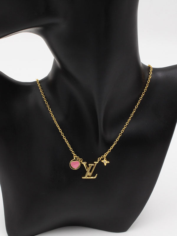 سلسال لويس فيتون بينك لوقو سلسال louis vuitton