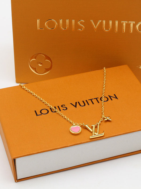 سلسال لويس فيتون بينك لوقو سلسال louis vuitton