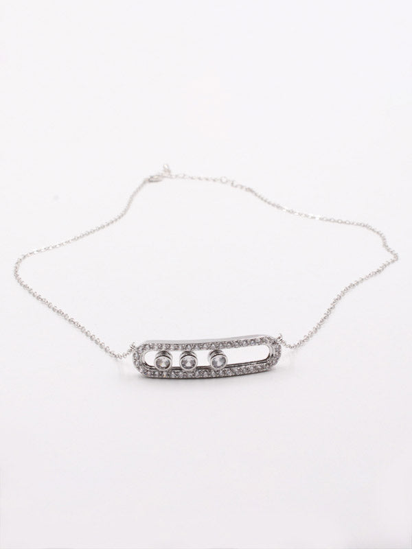 سلسال ميسيكا زركون كبير سلسال messika