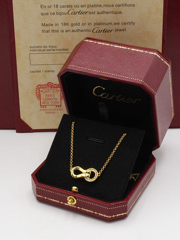 سلسال كارتير نيو شيب لوقو سلسال CARTIER ذهبي