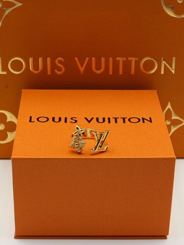 خاتم لويس فيتون زركون خواتم louis vuitton ذهبي