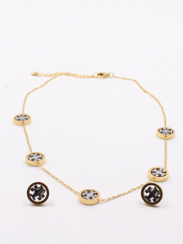 طقم توري بورش ملتي كلر اطقم tory burch ذهبي