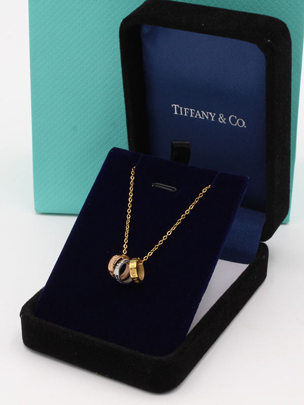 سلسال تيفاني حلقات لوقو سلسال tiffany