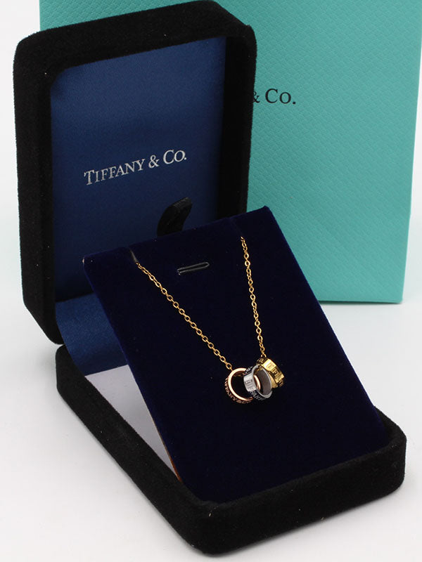 سلسال تيفاني حلقات لوقو سلسال tiffany