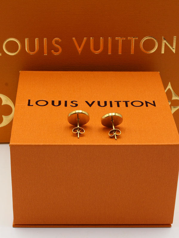 حلق لويس فيتون مدور ناعم كيرف حلق louis vuitton