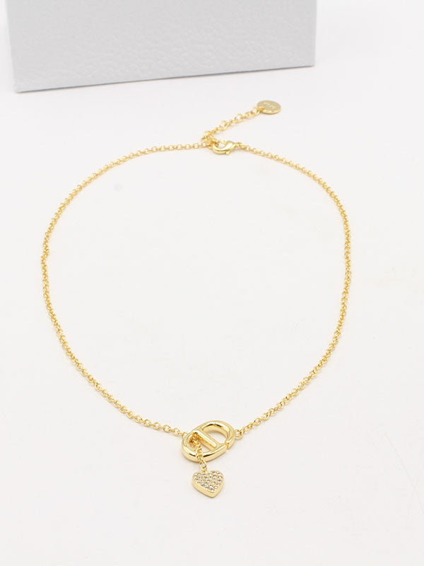 سلسال ديور سمبل شاين لوقو سلسال dior ذهبي