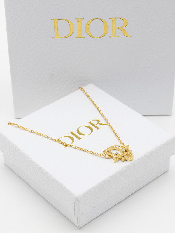 سلسال ديور كلاسيك زركون لوقو سلسال dior