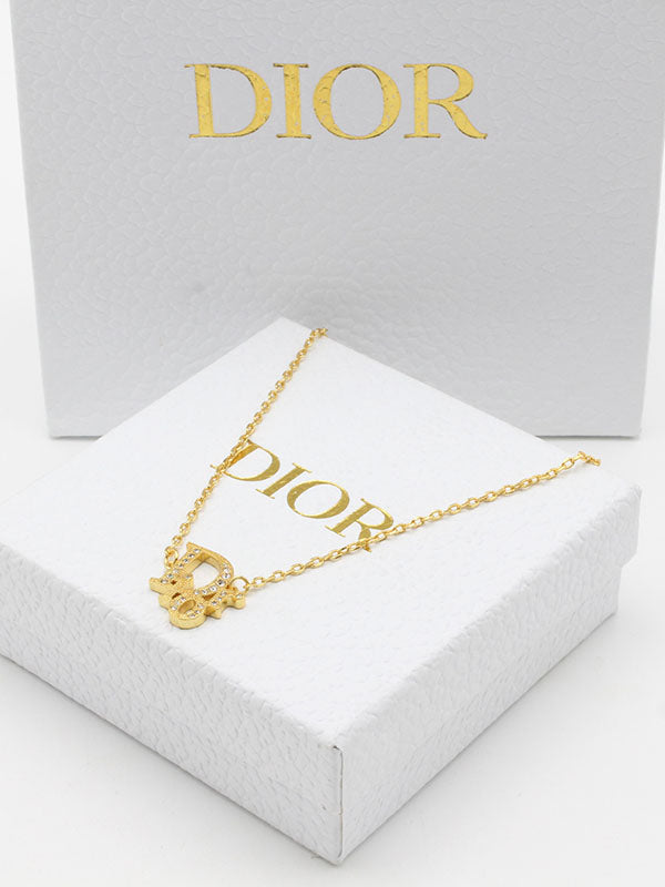 سلسال ديور كلاسيك زركون لوقو سلسال dior