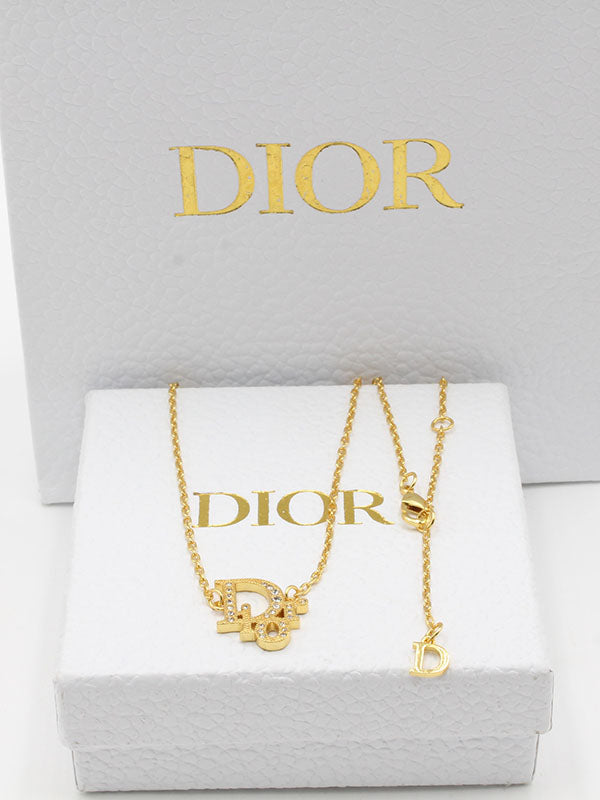 سلسال ديور كلاسيك زركون لوقو سلسال dior