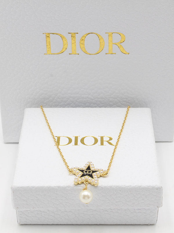 سلسال ديور ستار بيرل لوقو سلسال dior