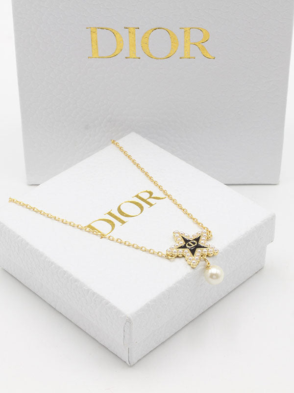 سلسال ديور ستار بيرل لوقو سلسال dior